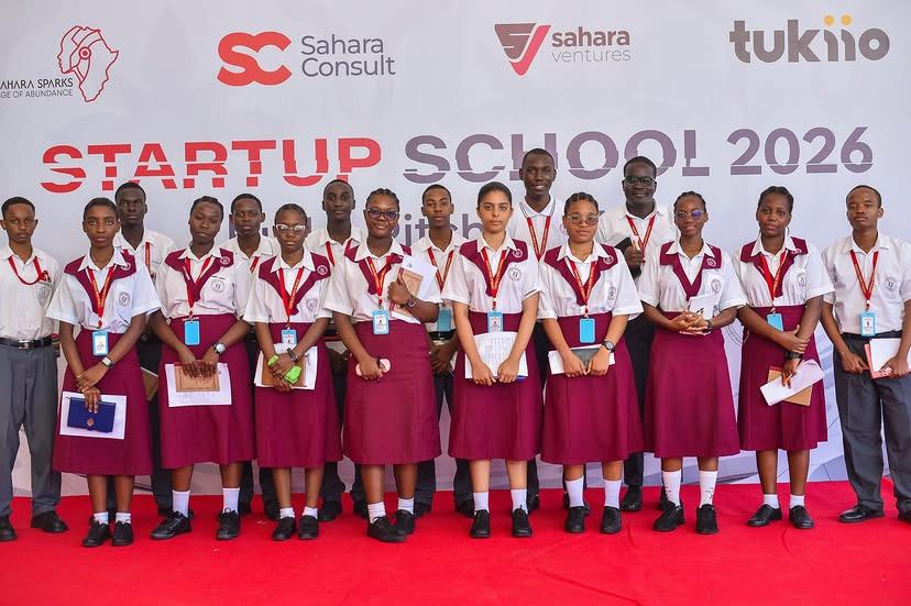 Loyola students participating in Sahara Sparks 2026 Startup School – International Youth Day.